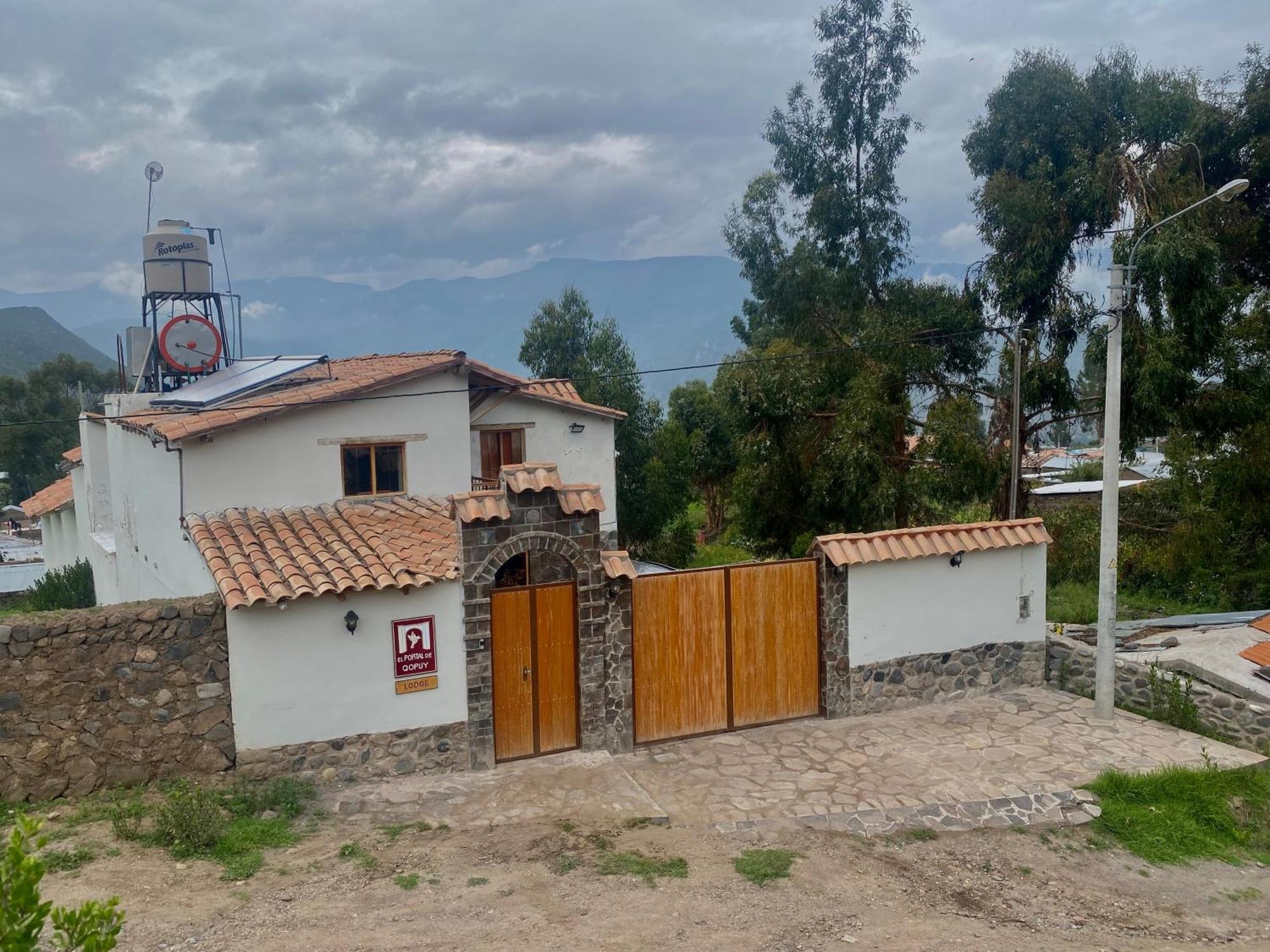 Lodge El Portal De Qopuy Coporaque Exteriör bild